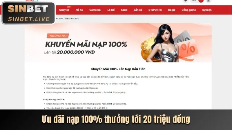 Khuyến mãi nạp đầu 200% tại KM88